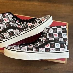VANS SK8-HI Tapered Love Letter Black men size 10